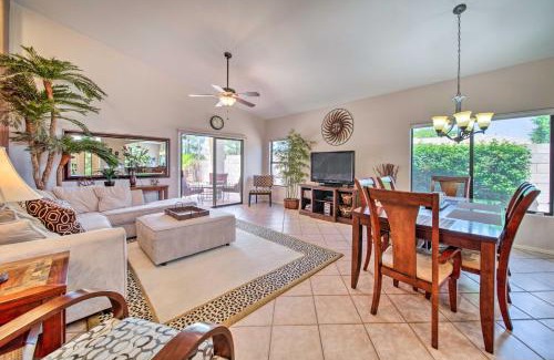 Ocotillo House | Bright Chandler Home with Hot Tub Golf, Hike and Shop
