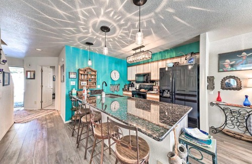 Cloudcroft Apartment | Bright Cloudcroft Condo with Game Room and Deck!
