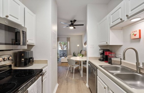 Village At Walnut Creek Apartment | Bright & Comfy Stay by Domain | Pool + Tennis!