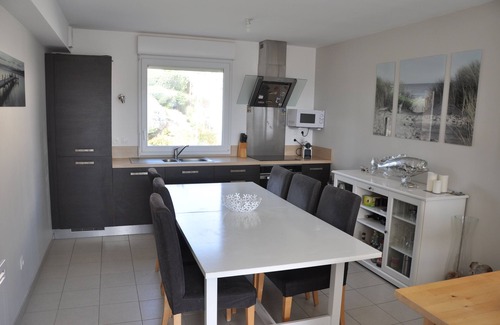 Wimereux Apartment | Bright duplex with large well-oriented terrace overlooking the park