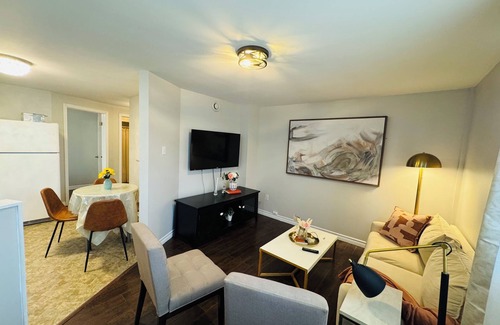 Terra Nova Apartment | Bright & Elegant, Near YYT