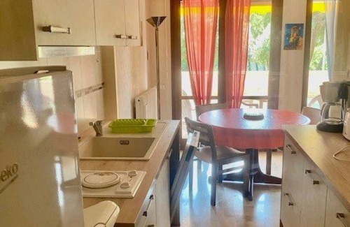 Amelie-les-Bains-Palalda Apartment | Bright F2 Apartment with Terrace, Parking, and WiFi in Amélie-les-Bains