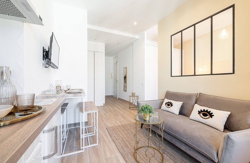Riquier Apartment | Bright studio - Riquier - Air-conditioned
