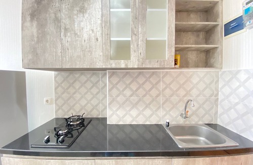 Hegarmanah Apartment | Bright Studio Room at Beverly Dago Apartment