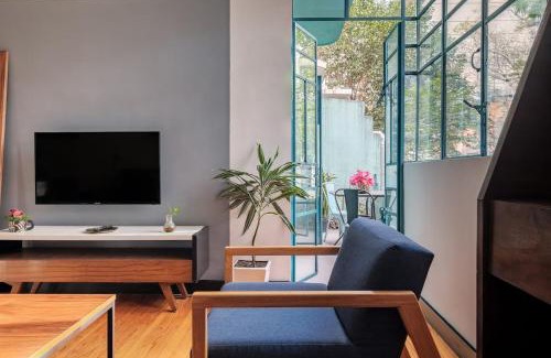 Reforma Apartment | Bright & Stylish Apt With Balcony Reforma Avenue