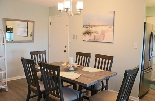 Emerald Isle Condo | Bright & Updated 3BR Condo, Slight Ocean View, Resort-Style Amenities