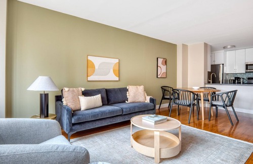 Upper West Side Apartment | Bright UWS 2BR w/Gym, Doorman & Elevator, nr Central Park, by Blueground