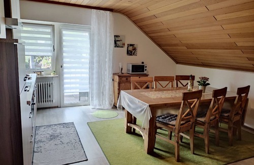 Dernbach Apartment | Bright vacation apartment with balcony, quiet location on the edge of the forest
