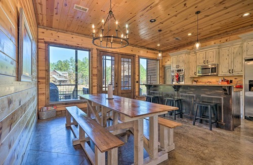 Hochatown Cabin | Broken Bow Cabin w/ Hot Tub & Game Room!