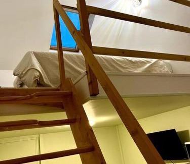 Quartier Saint-Clement - Jardin des Plantes Apartment | Brouettes 1 : Studio Mezzanine