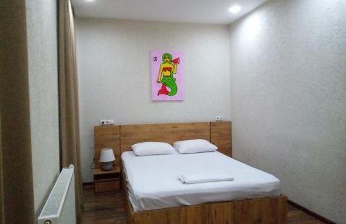 Avlabari House | Budget Private Bedroom with Bathroom near Rike Park