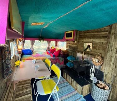 Narberth Other | Budget stay, in lovely private setting with rustic charm, log burner, fire pit, campers kitchen & Eco Loo NO BEDDING SUPPLIED