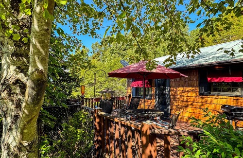 Bryson City Cottage | Buffalo Creek Guest Cottage - Bryson City | Close to town - Motorcycle Friendly