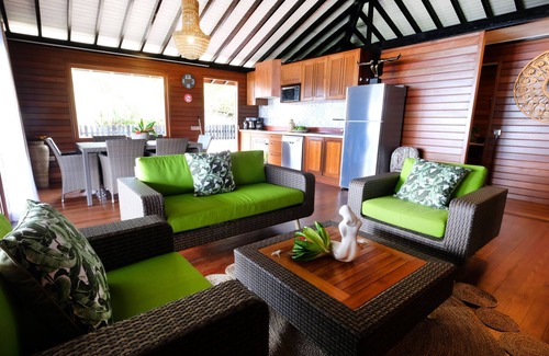 Temae House | Bungalow Bord de mer au Motu Temae