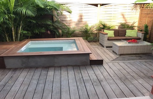 Sainte-Luce House | Bungalow Colibri, 200m from the sea on foot, swimming pool