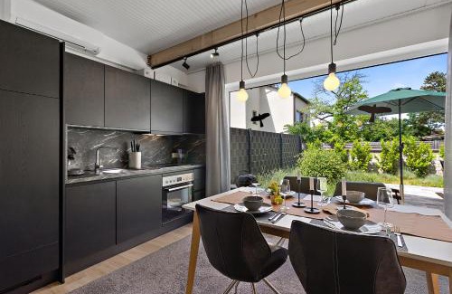 Speyer Apartment | Bungalow für 2 - Parkplatz - Küche - Terrasse