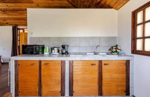 Moorea-Maiao House | Bungalow Hiana - vue Lagon Avec Plage Privée