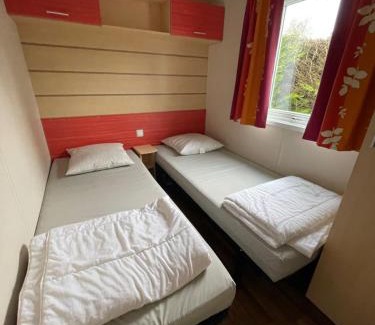 Boofzheim House | Bungalow N52 - 6 personnes au calme - Camping Le Ried Boofzheim