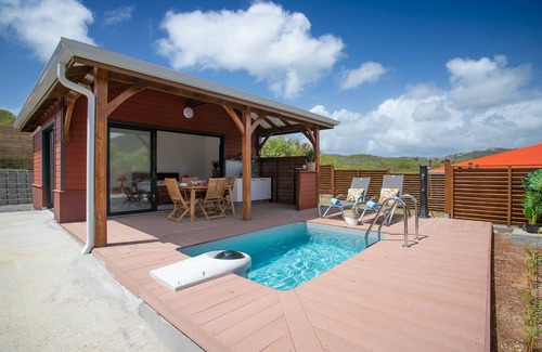 Le Vauclin House | Bungalow POM1, piscine privée