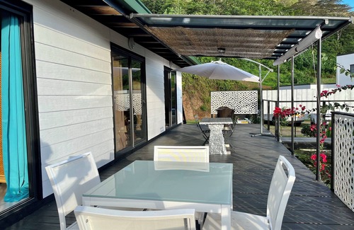 Moorea-Maiao House | Bungalow with magnificent lagoon and mountain views, in a natural setting
