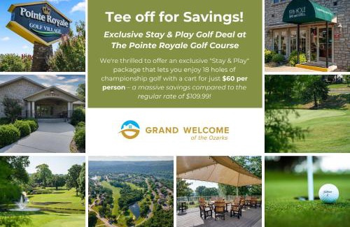 Table Rock House | Bunker Ridge Respite - Pointe Royale Golf Resort Amenities