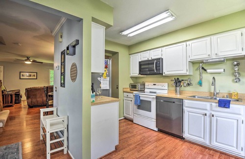 Burke House | Burke Family Home w/Deck & Easy City Access!