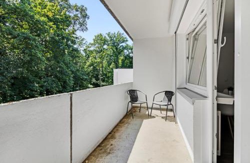 Lippstadt Apartment | Business Apartment mit Balkon und 1 Schlafzimmer