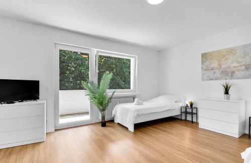 Lippstadt Apartment | Business Apartment mit Balkon und 1 Schlafzimmer