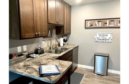 Decorah Apartment | Butterfly Park Retreat #1 - Centrally located to Decorah's Top Attractions!