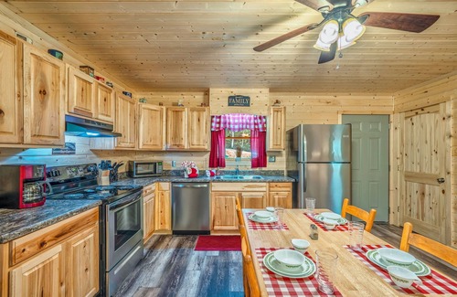Cosby Cabin | Butts On The Creek! Peaceful retreat right on the creek.