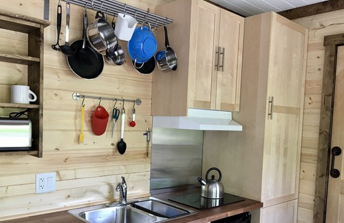 Squamish Cabin | C-Can (Tiny House) on the water. Its all about the view! Free Sup’s and Canoe:)