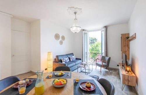 California - Pezou Apartment | C10 - 3P 10 min Palais Festivals & Sea - AC & Parking