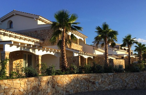 Porto Pino Apartment | C2 Ground Floor Apartment in Residence with Swimming Pool