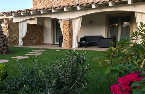 Porto Pino Apartment | C2 Ground Floor Apartment in Residence with Swimming Pool