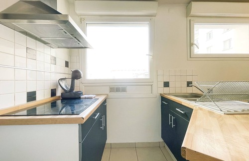 Quartier Chorier-Berriat Apartment | #C2 | The Vallier 🤹 | Vallier Libération | Tram, bus