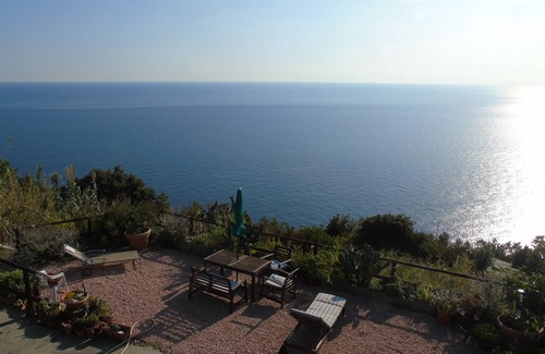Bonassola Apartment | Cà Gialla in Bonassola your terrace overlooking the sea and the stars