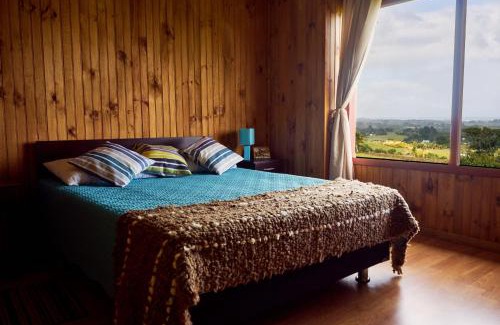 Ancud House | CABAÑA AZUL Y VERDE