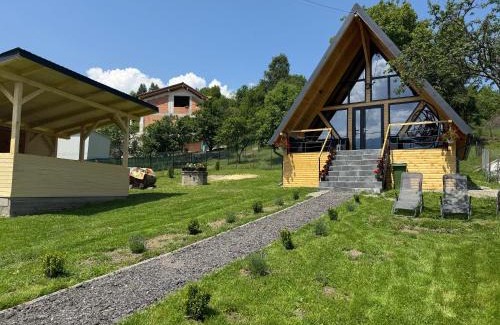 Bran Ski Chalet | Cabana Bucegi View A-Frame Bran