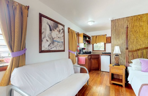 Hopkins Apartment | Cabana with WiFi and a shared pool, patio area, and grill - walk to the beach