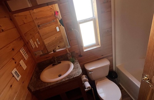 Dickerson Run Cabin | Cabin 7 - Cozy Cabin w/loft. Has everything you need for a great stay with a beautiful view to the river!