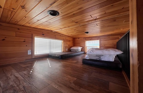 Dickerson Run Cabin | Cabin 7 - Cozy Cabin w/loft. Has everything you need for a great stay with a beautiful view to the river!