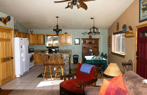 Florissant House | Cabin, Dog Friendly, Hot Tub, Views, 6 acres, Wheelchair Accessible