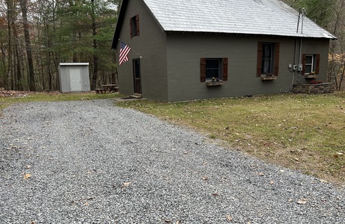 Mathias House | Cabin joins Lost River State Park! Convenient to most popular hiking trail.