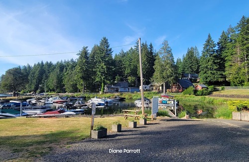 Grapeview Cabin | Cabin, remodeled, 3 bedrooms,1 blk to Mason Lake with views of Olympic Mtns.