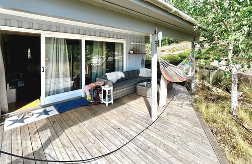 Tjome Municipality Cabin | Cabin Tjøme w/large sunny terrace, bbq & beach