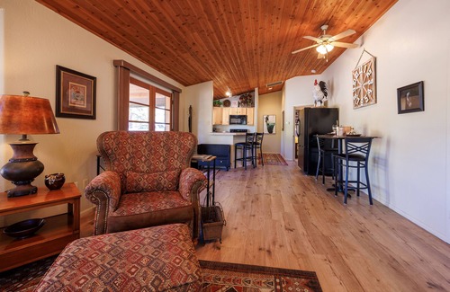 Torreon Cabin | Cabin with horse boarding availability May thru October.
