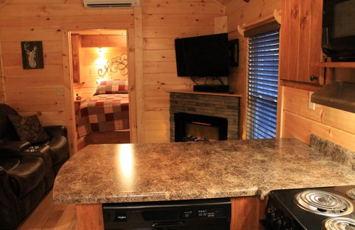 Mill Spring Cabin | Cabins at the Gap The Getaway Cabin 1 Bedroom 1 Bath loft