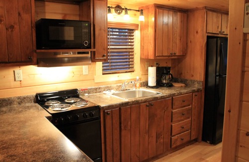 Mill Spring Cabin | Cabins at the Gap The Getaway Cabin 1 Bedroom 1 Bath loft