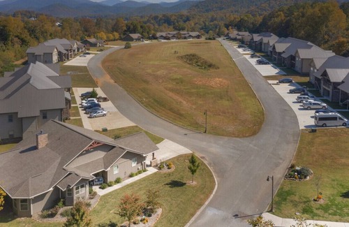 Townsend Condo | Cades Cove Paradise- Mountain Views, Fire Pit, Private Patio