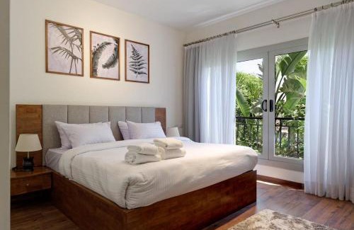 New Cairo Apartment | Cairo Festival City, Fantastic 2 bedroom apartment and Nanny Room with private Garden